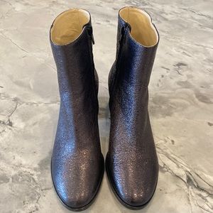NWT Fabiana Filippi Designer Laminated Leather Boots (8.5)
